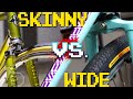 Skinny vs. Wide Tires for Fixed Gear