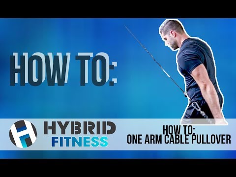 How To: 1 Arm Pullover | Unique Lat Exercise