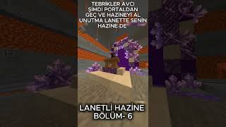 Lanetli Hazine Filminin Yeni Bölümü. Acaba Devamında Neler Olacak  #minecraft #minecraftkısafilm
