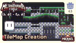 📖02 ‣ 📼02 ‣ TileSet Asset Creation (in Aseprite) ‣ Metroidvania Forge Godot 4 Tutorial Series