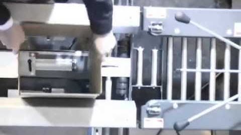 Loveshaw CF 5 Semi Automatic Case Former Video