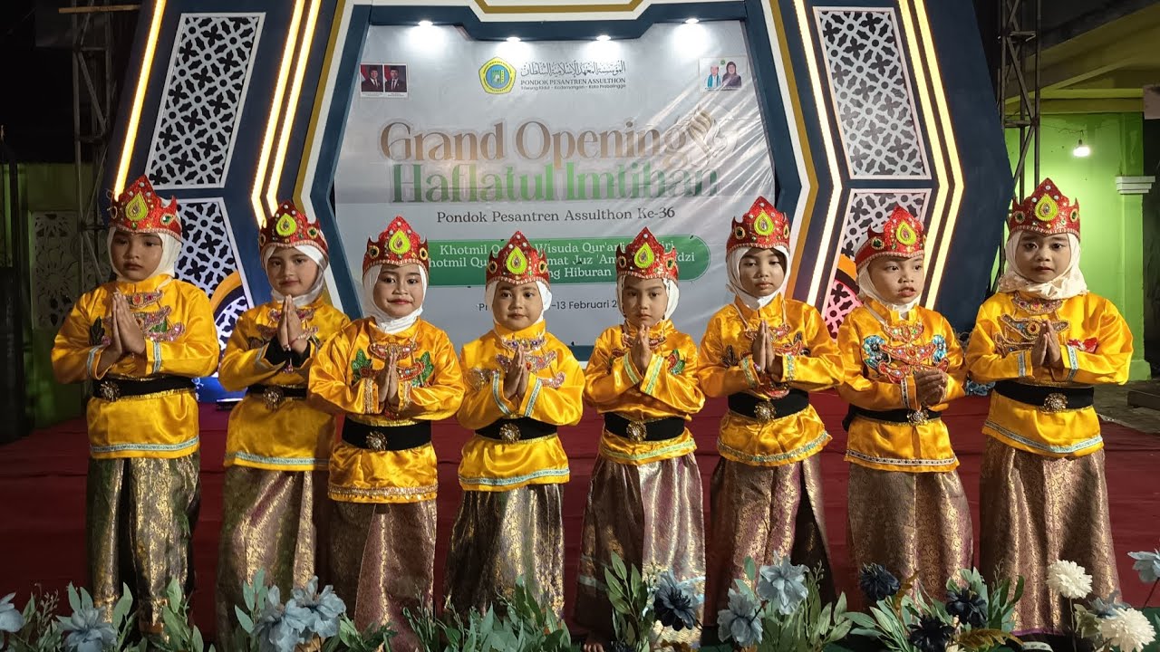 Tari islami ya robbi sholli'ala muhammad TK Assulthoniyah