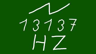 13137 hz saw