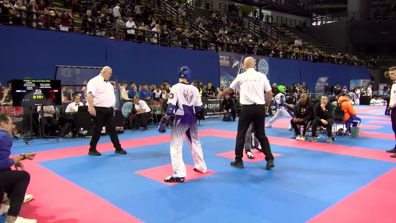 Константинос Хозос против Доминика Скотта, финал Гран-при среди юниоров, Athens Challenge 2026