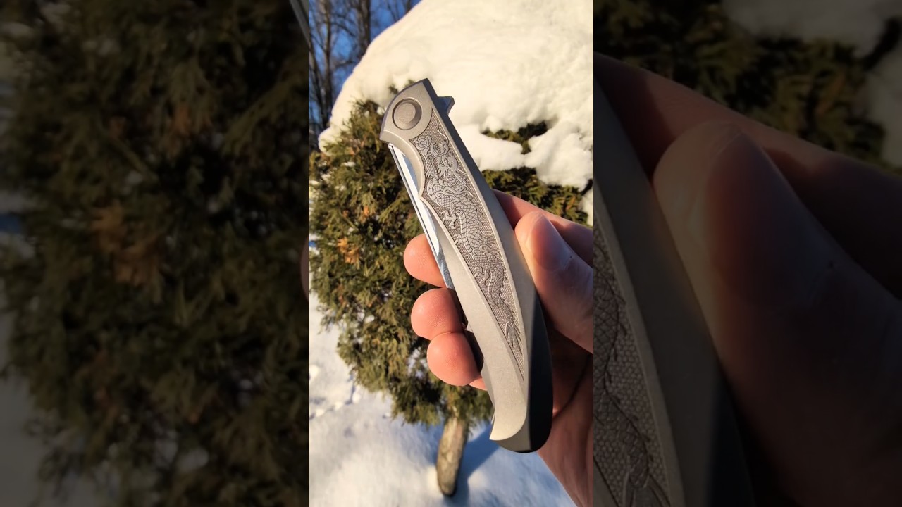 AG knives Calypso full custom knife Russia 
