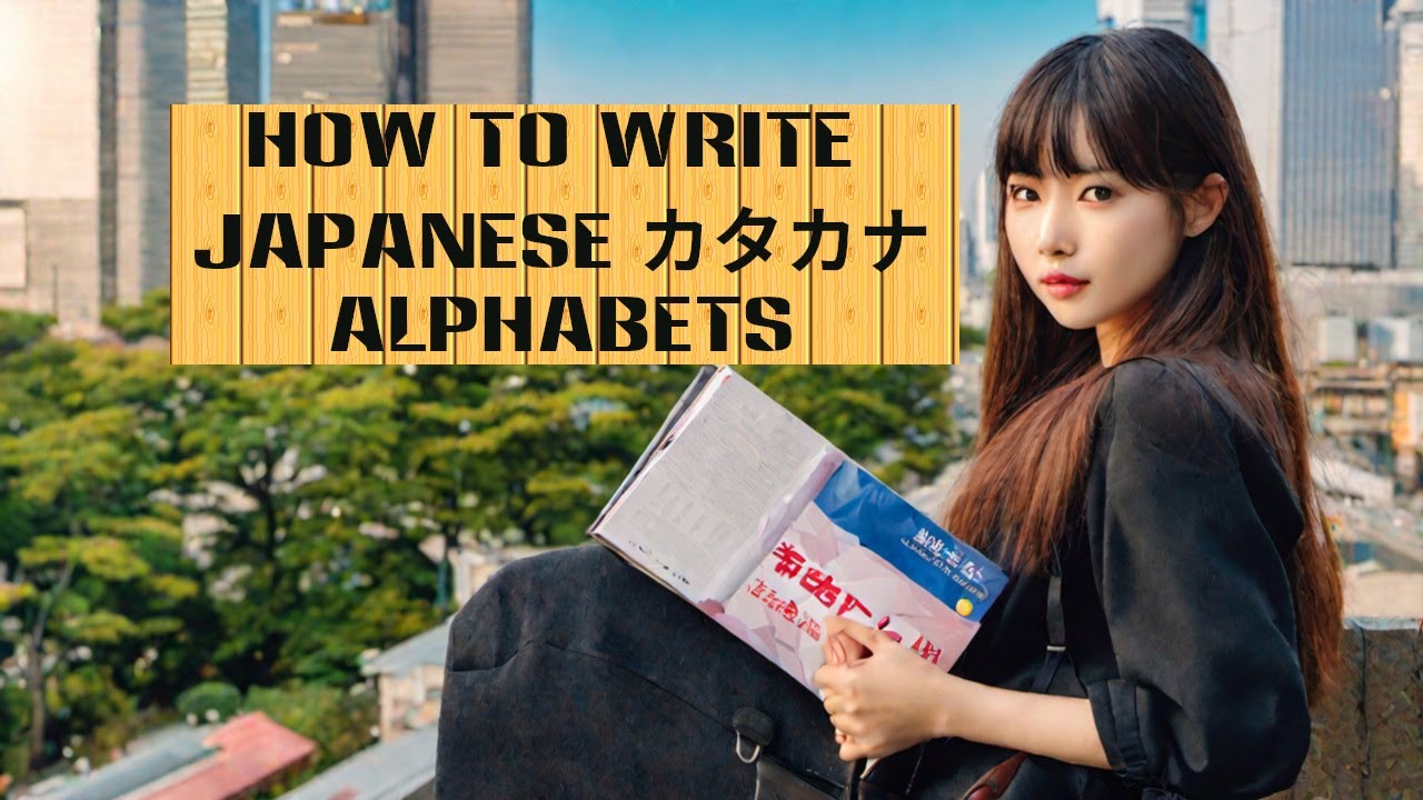 How to write Japanese alphabets(Katakana):ဂျပန်အက္ခရာ ခတခန ဆွဲချက်များ ...