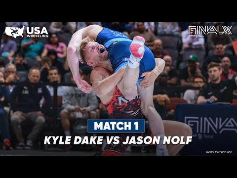 Kyle Dake vs. Jason Nolf | 2023 Final X Round 1