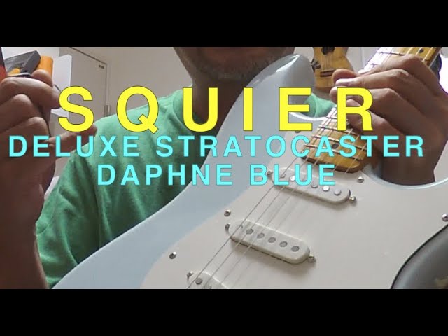 SQUIER Deluxe Stratocaster を真空管アンプで鳴らしてみる。 - YouTube