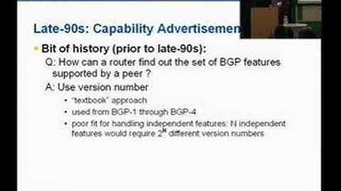 BGP at 18: Lessons In Protocol Design