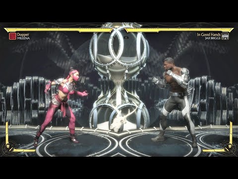 Mileena vs Jax Briggs (Hardest AI) - Mortal Kombat 11