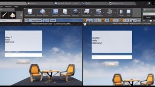 Easy UE4 chat using TCP blueprint plugin