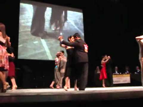 Luis Canseco y Gaby dos Santos en la semifinal del Mundial de Tango - 2T