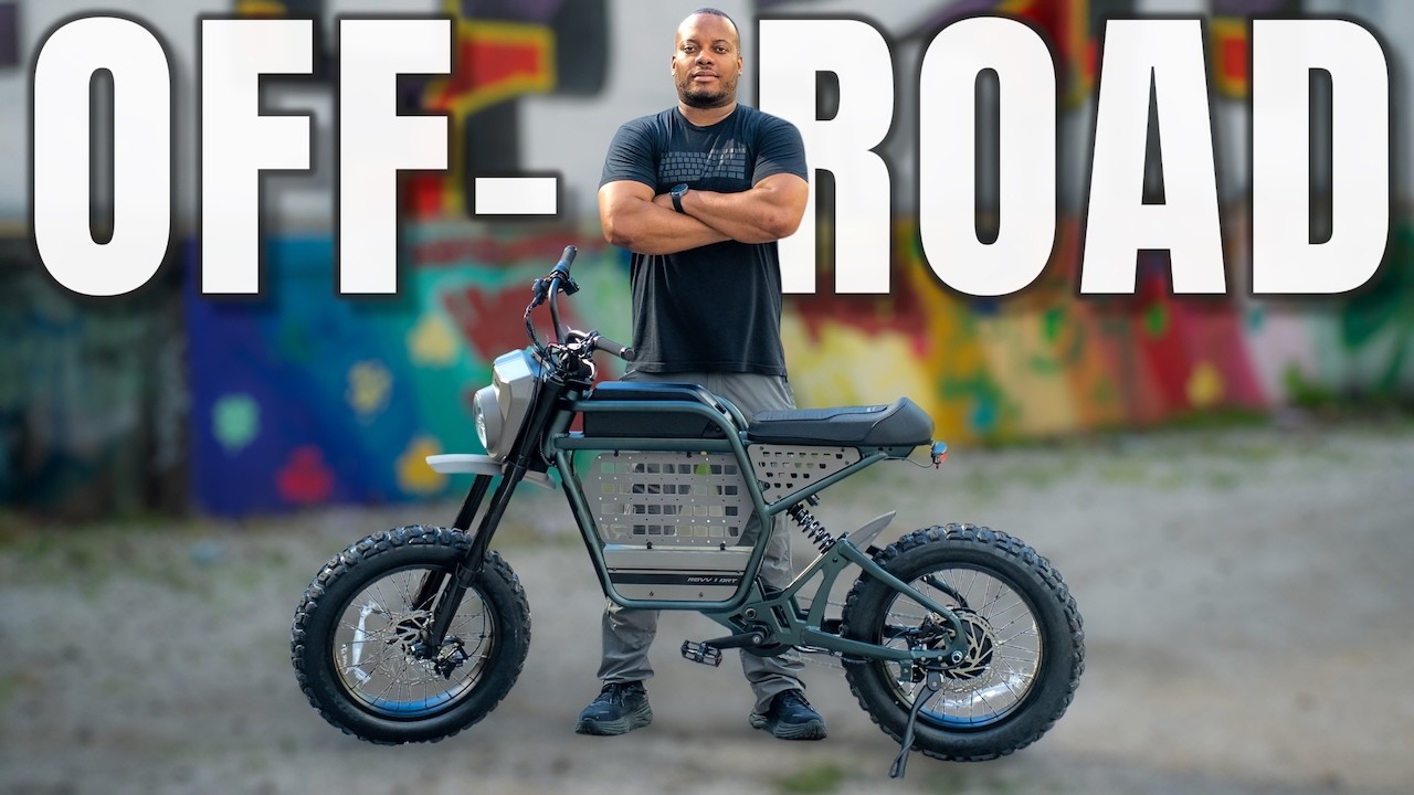 A Fast 30 MPH+ E-Bike Made for the Off-Road! - Ride1Up REVV1 DRT