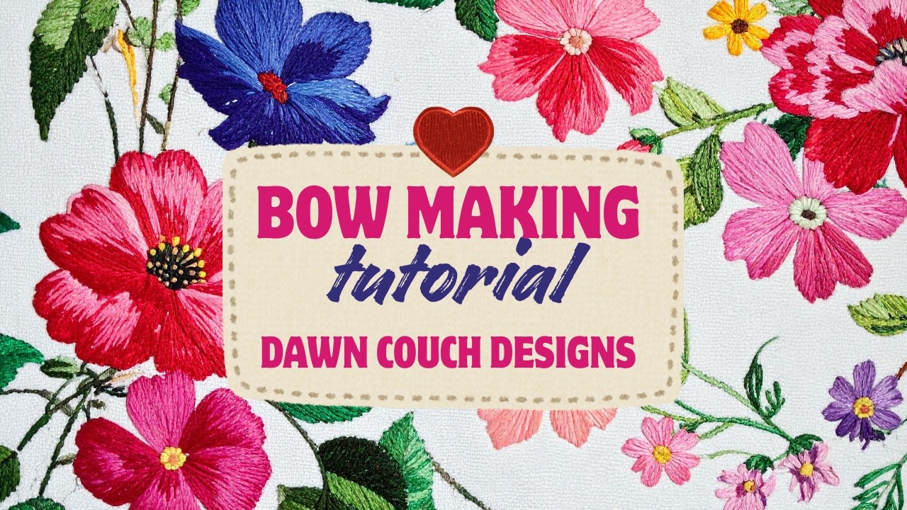 Lets Make A Designer Quality Bow Together!