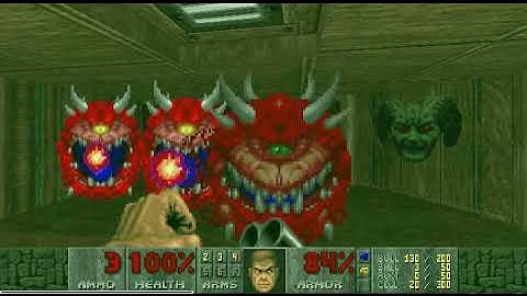 Doom II, Map12 - The Factory, Ultra-Violence, All Kills, All Secrets, Pistol Start