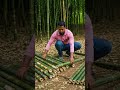Amazing Bamboo Mini Mosque Construction.#viralvideo #handmade #shorts