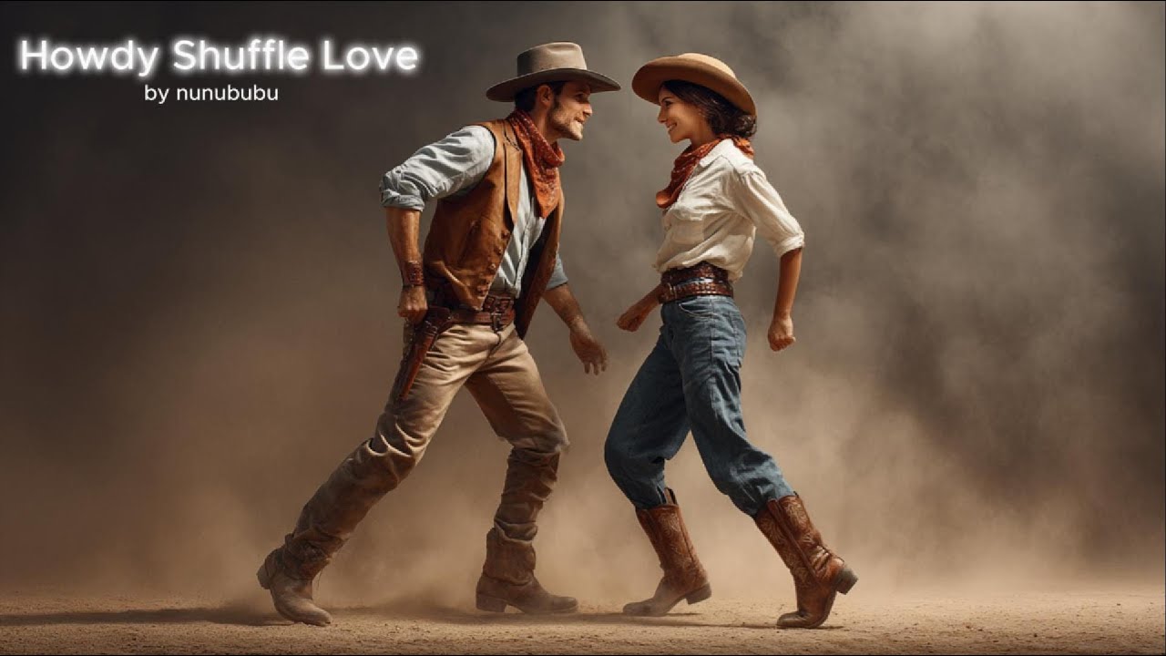 Howdy Shuffle Love 🤠 | Fun Cowboy Duet, Tap Dance Romance by nunububu