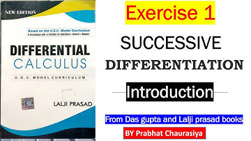 1. Differential calculus || For B.A/B.Sc  part 1 || Successive Differentiation By prabhat chaurasiya