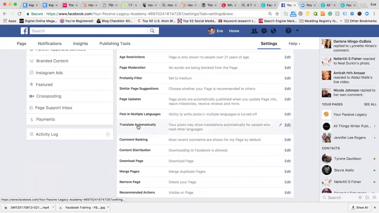 Configuring Your Settings - YouTube