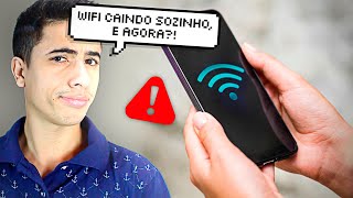 WiFi DESCONECTANDO SOZINHO no celular? APRENDA RESOLVER!