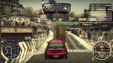 Need for Speed Most Wanted Sprint Seaside & Power Station on AI mode