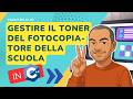 C++: gestione toner fotocopiatore - esercizio svolto n. 87