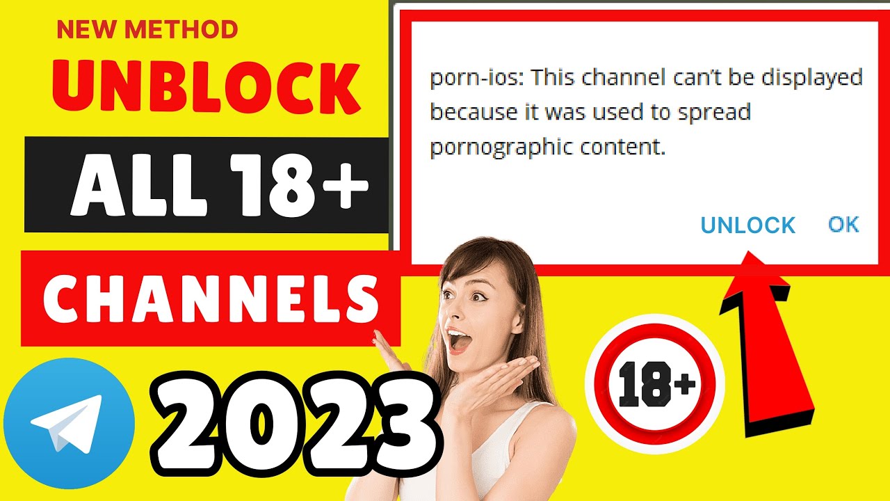 Fix- This Channel Can't Be Displayed on Telegram | How to Unlock Telegram All  Channel 2023