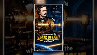 who measured the speed of light first, and how ? #shorts #physics #optics