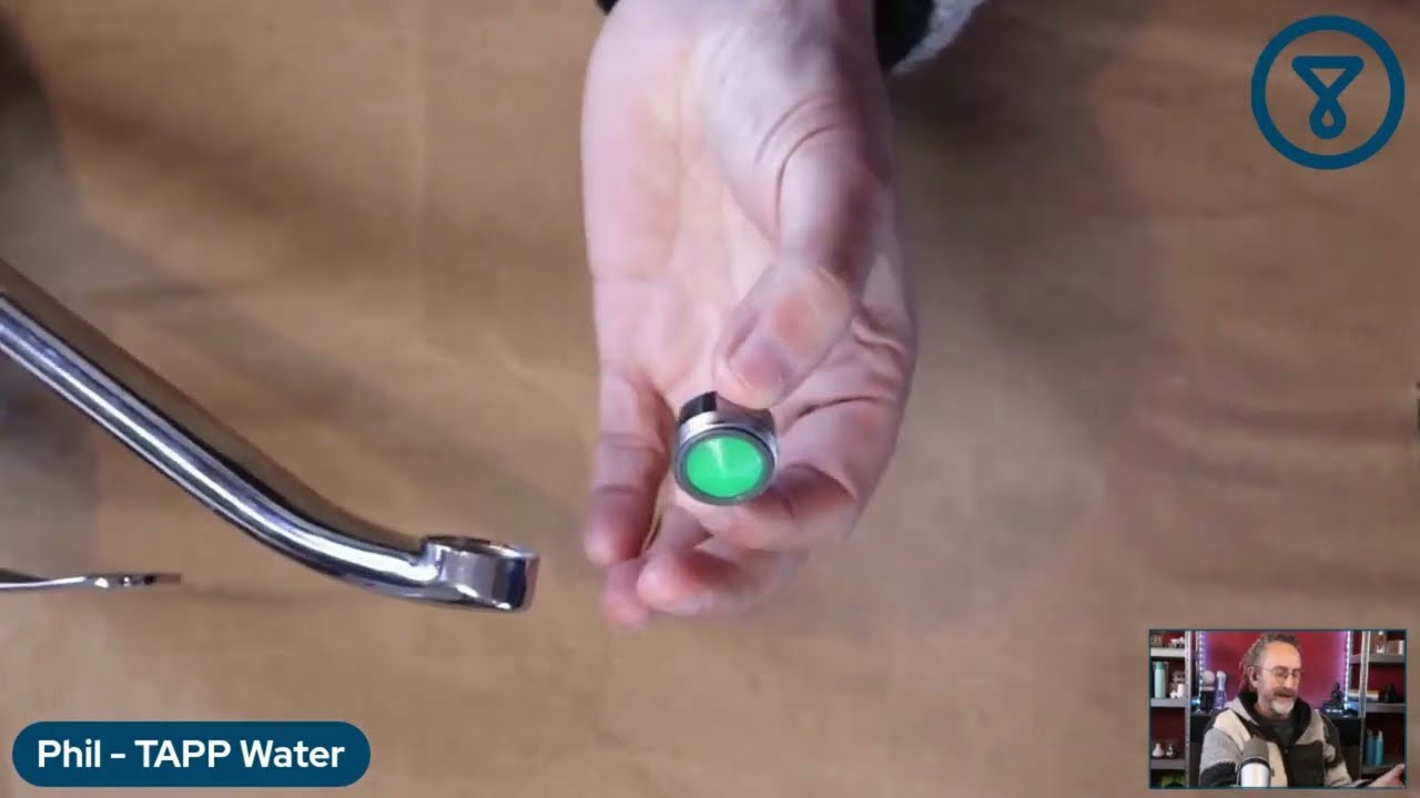 How to size the adapter needed for fitting your TAPP water filter using  coins. 