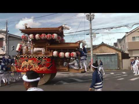 2016 撮って出し 信達四区連合曳き 牧野05