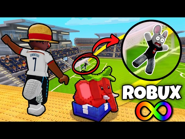JOGUEI CHUTE UMA LUCKY BLOCK PELA PRIMEIRA VEZ! O NOVO JOGO DO MOMENTO no ROBLOX