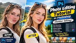 Photo Editing Tutorial in Photoshop(outdoor Editing) screenshot 2