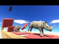 RUN and ESCAPE from SCOURGE TRAP - Animal Revolt Battle Simulator