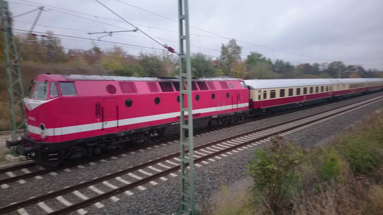 AKE Rheingold Sonderzug mit 229 181 von CLR - YouTube