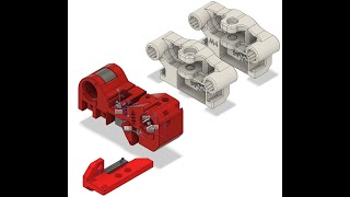 ERCF V2 mod selector for 28mm (17g) servo up down and move