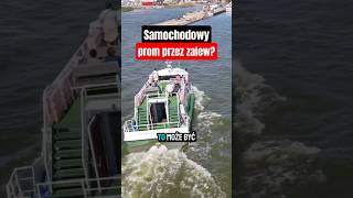 This would be a hit! By car across the Vistula Lagoon to Krynica Morska? #krynicamorska #ferry #t...