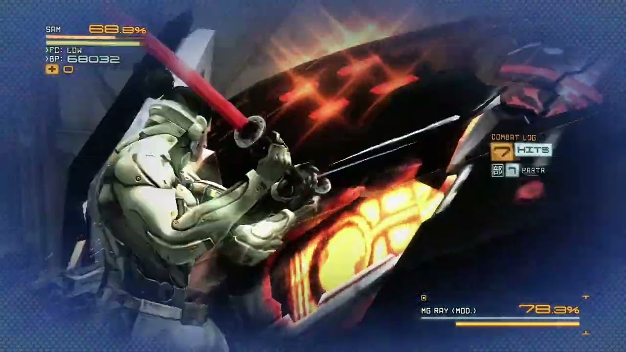 METAL GEAR RISING  REVENGEANCE sam v Metal gear ray mod.