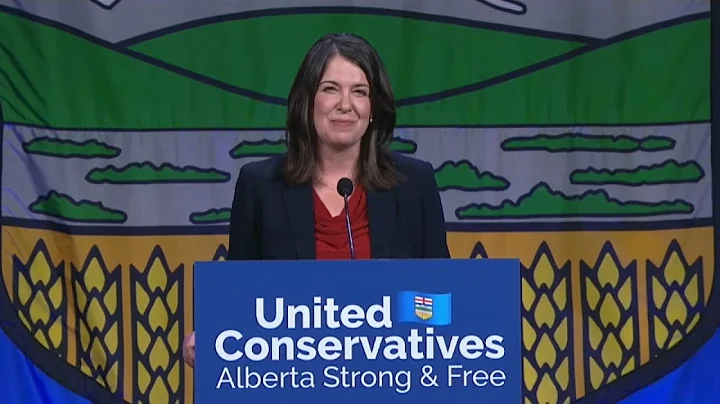 Danielle Smith delivers remarks after winning UCP ...