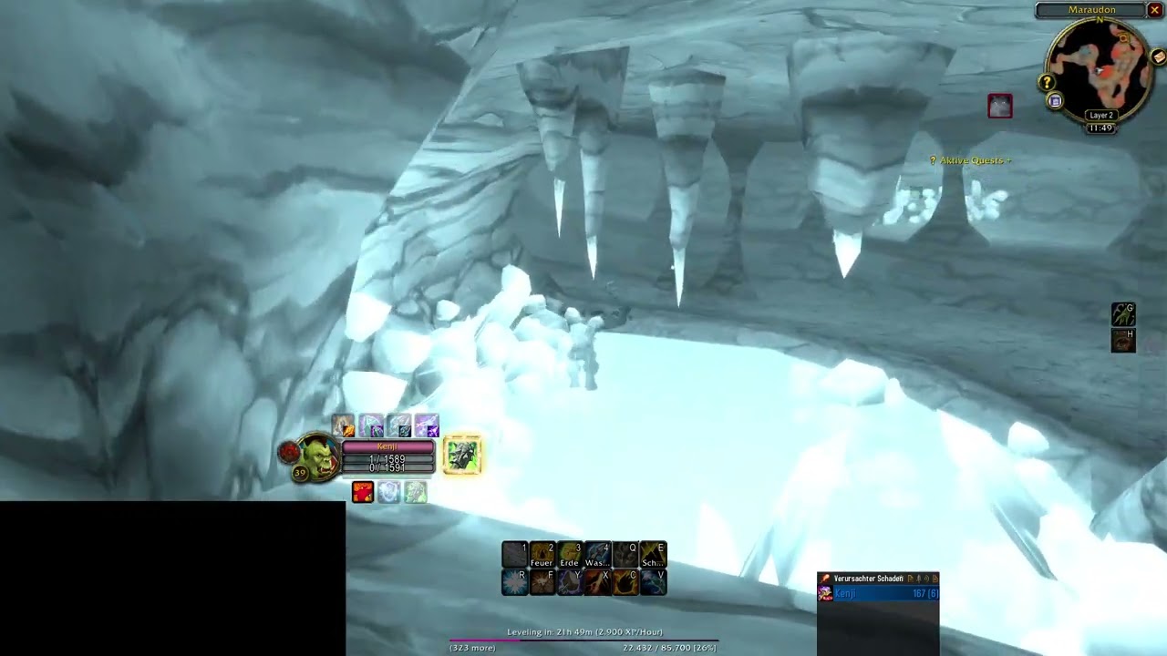 WoW SoD P2 - Shaman Fire Nova Rune - Orange Wing Tear of Theradras