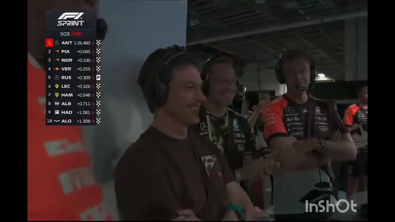 Kimi Antonelli first Pole position 