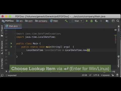 Intellij IDEA Tips & Tricks #19: Type Capital Letters in Type Name Instead of Full Type Name