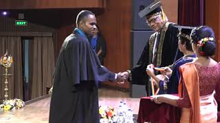 University medal for the best academic performance in Bachelor of Technology in Software Technology.