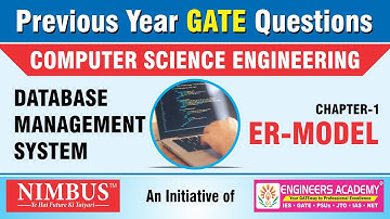 Previous Year GATE Questions | Computer Science Engineering | DBMS | Qn- 44 | Ch-1