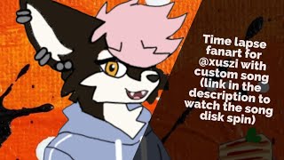 Time Lapse Fanart For With Custom Song Link In The Description To Watch The Song Disk Spin