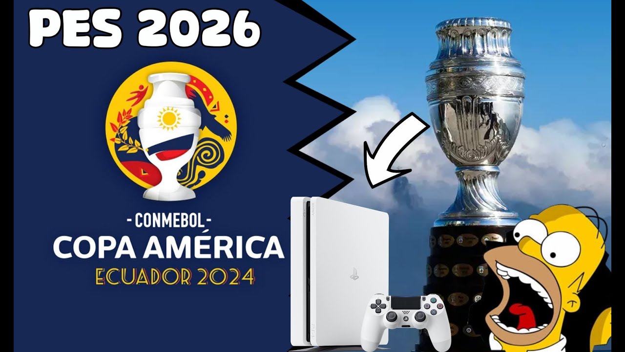 JUGANDO COPA AMERICA CON ECUADOR PES 21 CON MOD 2026 PS4 CON MAGIA 🪄
