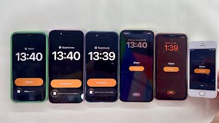 Alarm clock + Timer iPhone Air, 16 Plus, 13 ProMax, iPhone 11, iPhone XR, iPhone 5S