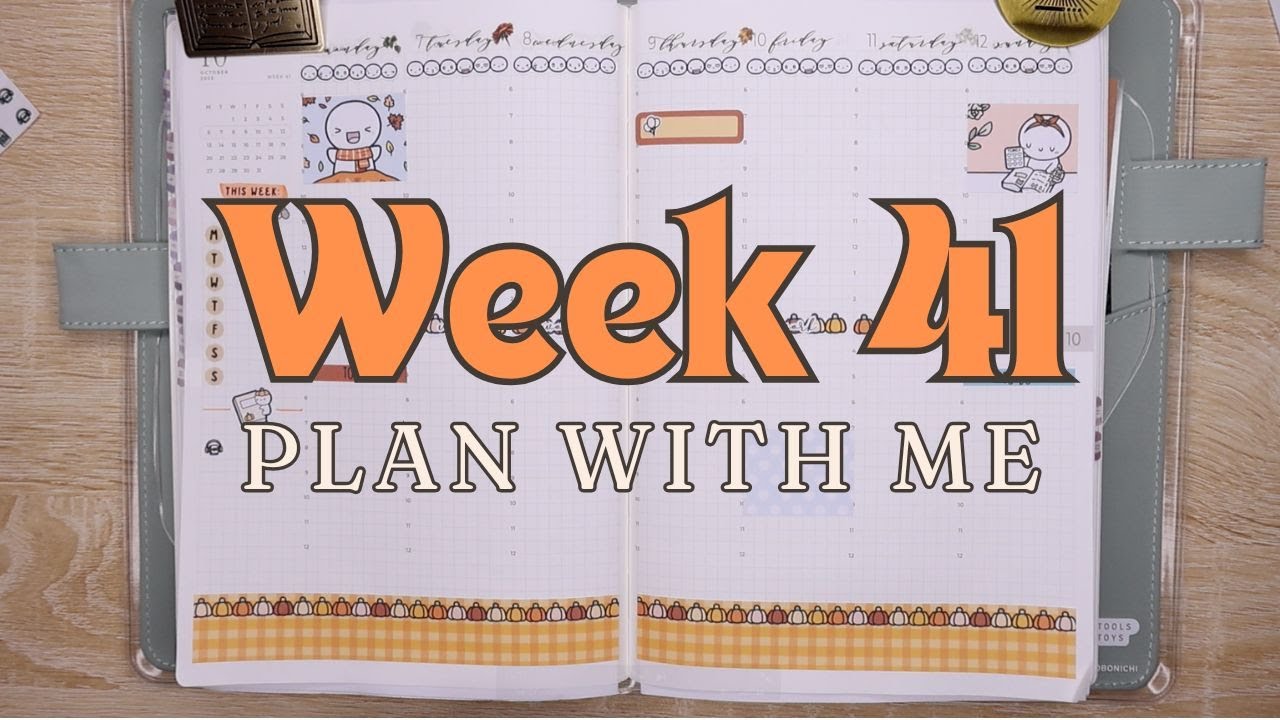 Week 41 | Plan With Me | Sterling Ink Common Planner