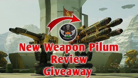 New Weapon Pilum 11.6 update giveaway and review #WRwinPilum