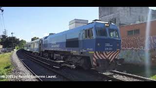 El Rayo de Sol chino en Villa Urquiza (52): Con locomotoras General Motors 319 y GT-22