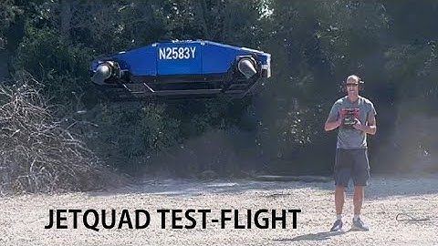 AB6 JetQuad Jet-Drone Test Flight 10-9-2024